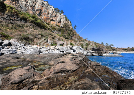 Sugijeong, 懸崖, 懸崖, 岩石, 熔岩, 釣魚場, 奇怪的岩石, 旅遊景點, 景點, 91727175