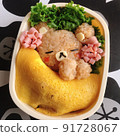 Rilakkuma omelet rice lunch 91728067