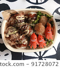 Takoyaki rice ball lunch box 91728072