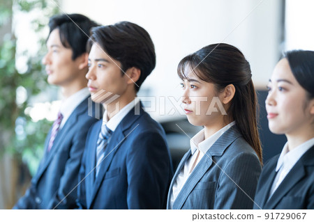 Interview Job hunting college student Interview Job hunting college student 91729067