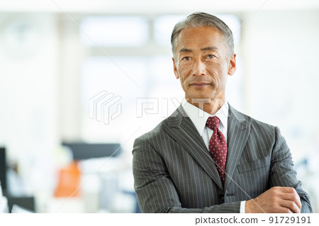 Businessman senior man Businessman senior man 91729191