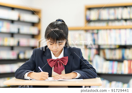 Junior high school classroom School photography cooperation: Japanese language school attached to Chuo Technical School 91729441