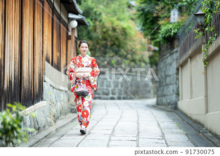 Kimono women Kyoto women's trip Kimono women Kyoto women's trip 91730075