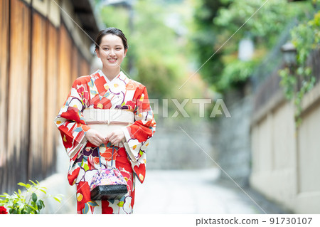 Kimono women Kyoto women's trip Kimono women Kyoto women's trip 91730107
