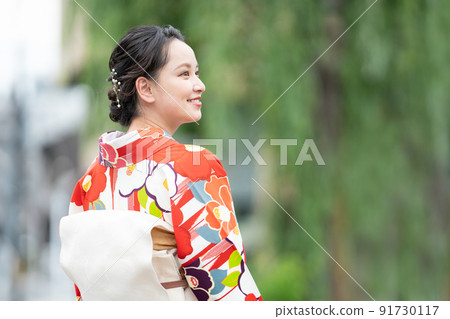 Kimono women Kyoto women's trip Kimono women Kyoto women's trip 91730117