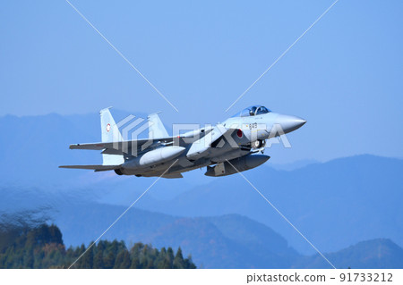 F-15J 鷹式戰鬥機起飛 91733212