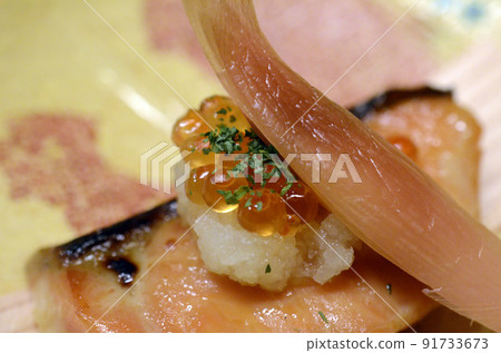 Salmon and salmon roe Salmon and salmon roe 91733673