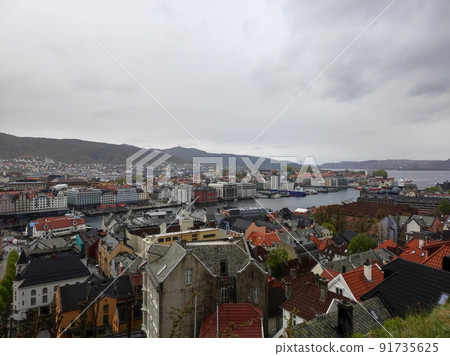 Landas neighborhood in Bergen, Norway Landas neighborhood in Bergen, Norway 91735625