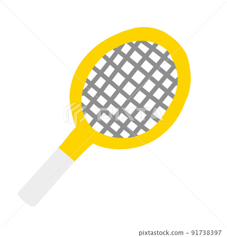 網球拍黃色 網球拍黃色 91738397