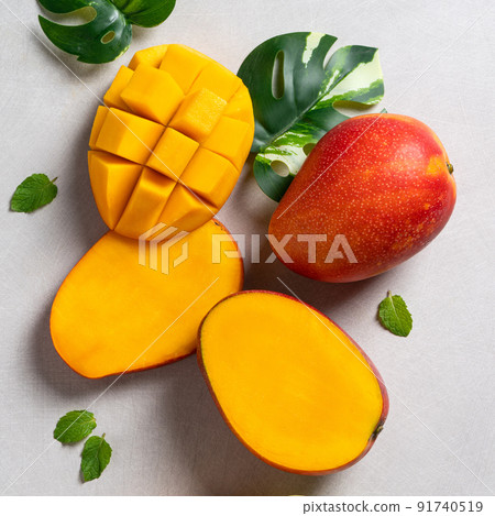 Mango Sunshine Fruit Taiwan Taiwan fruit mango マンゴー 91740519