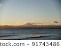 Evening scenery of Shonan 91743486