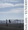 Beach volleyball court 91743489