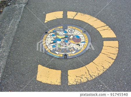 Shizuoka City Fire Hydrant Manhole Shizuoka City Fire Hydrant Manhole 91745540