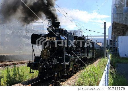steam locomotive steam locomotive 91753179
