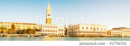 San Marco square waterfront, Venice 91756342