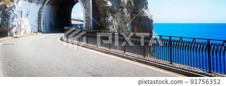 road of Amalfi coast, Italy road of Amalfi coast, Italy 91756352