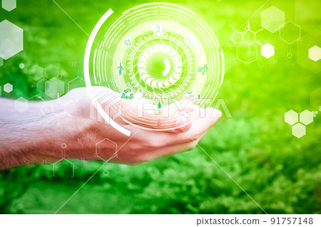 Green energy concept Green energy concept 91757148