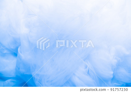 Background material white white tulle BG white background text space background blue blue 91757230