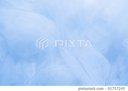 Background material white white tulle BG white background text space background blue blue 91757245