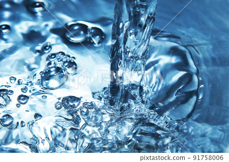 水，飛濺，漣漪，水柱，漣漪 91758006