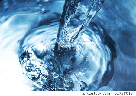 水，飛濺，漣漪，水柱，漣漪 91758015