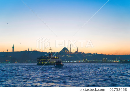 Skyline of Istanbul, Turkey Skyline of Istanbul, Turkey 91758468