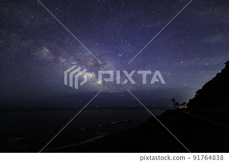 《Nichinan Coast, Miyazaki Prefecture》 Summer Milky Way from Horikiri Pass 《Nichinan Coast, Miyazaki Prefecture》 Summer Milky Way from Horikiri Pass 91764838