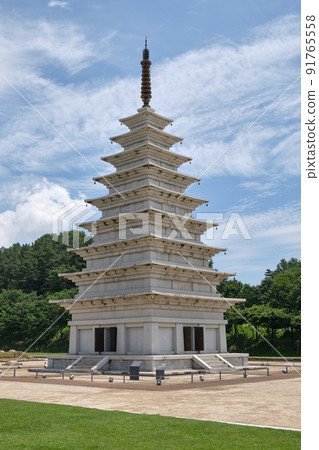 Mireuksa Buddhist temple of the Baekje Kingdom of Korea 91765558