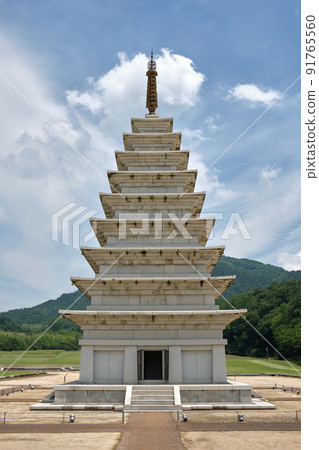 Mireuksa Buddhist temple of the Baekje Kingdom of Korea 91765560
