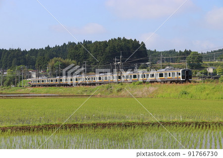 Utsunomiya Line E131 series (6-car train: Utsunomiya ⇔ Kuroiso) Utsunomiya Line E131 series (6-car train: Utsunomiya ⇔ Kuroiso) 91766730