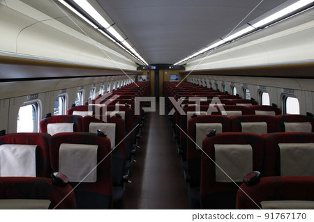 上越新幹線/北陸新幹線E7系列(普通車:車內) 上越新幹線/北陸新幹線E7系列(普通車:車內) 91767170