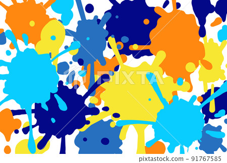 矢量material_paint_summer 矢量material_paint_summer 91767585
