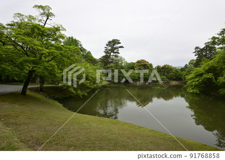 京都淺戶御所北池池塘 91768858