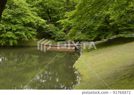 Kyoto Sento Imperial Palace Kitaike pier 91768872