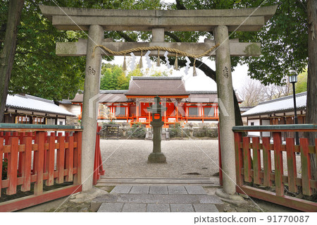 [Kyugaoka Hachimangu] Nishinokyocho, Nara City, Nara Prefecture 91770087