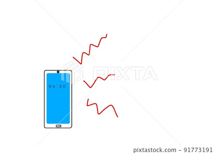 Smartphone alarm Smartphone alarm 91773191