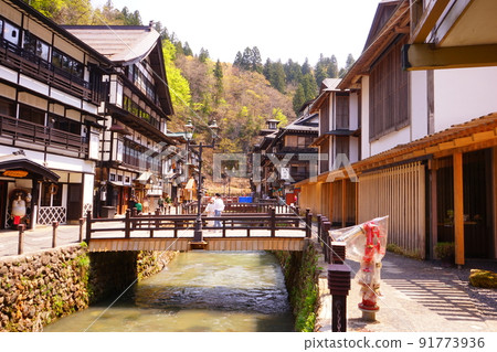 Ginzan Onsen, Yamagata Prefecture, Japan 91773936