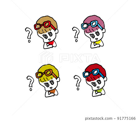 把眼鏡戴在頭上？女士 91775166