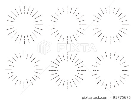 Simple radial line frameset Simple radial line frameset 91775675