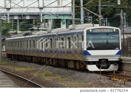 Joban Line E531 Local Train Takahama Station 91776254