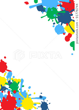 矢量material_paint_colorful 91776744