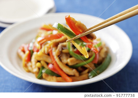 胡椒牛排用胡椒、胡椒和豬肉 91777738