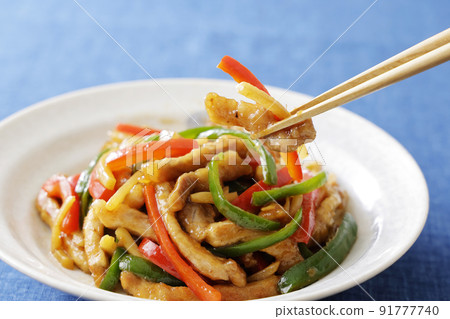 胡椒牛排用胡椒、胡椒和豬肉 91777740