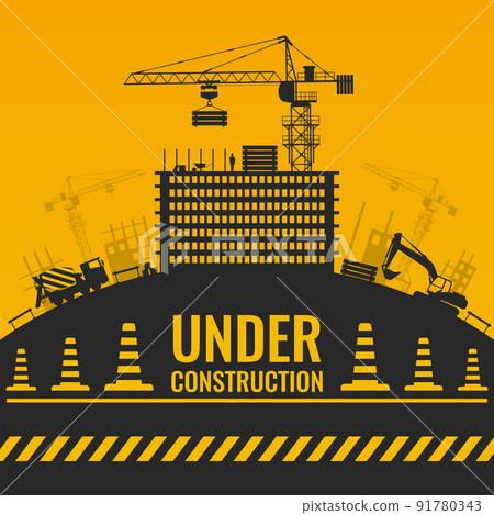 Under Construction Silhouettes Design 91780343