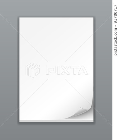 Empty Paper Stack Empty Paper Stack 91780717