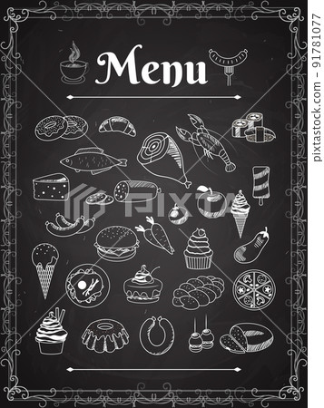 food menu 91781077