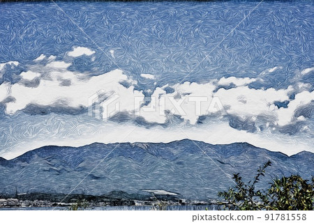 Mountains in Shiga Prefecture 91781558