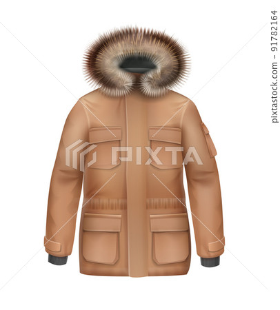 Brown winter coat 91782164