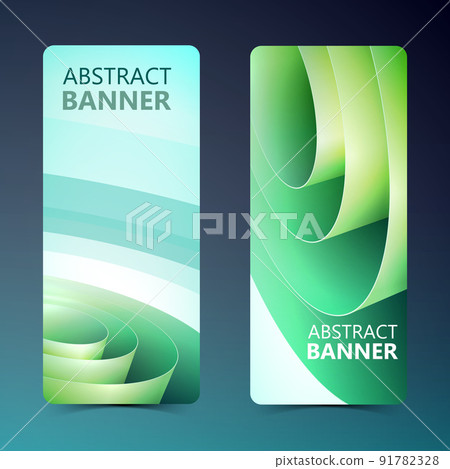 Abstract Vertical Banners Abstract Vertical Banners 91782328