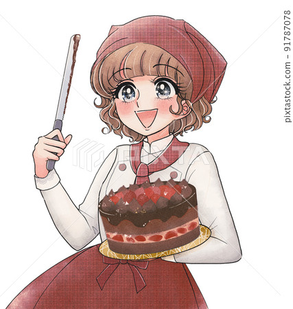 可愛的少女漫畫/巧克力蛋糕切!笑臉糕點師 可愛的少女漫畫/巧克力蛋糕切!笑臉糕點師 91787078